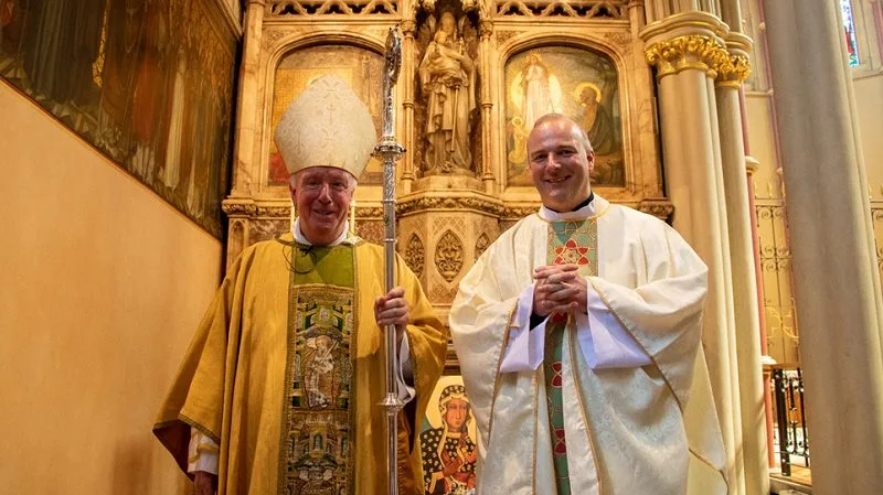 bishop philip and fr james lewis