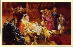 Christmas-EYFS-300×193 A drawing of the Nativity of Christ, with the 3 Kings of the Orient.